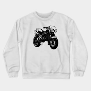 Triumph Street Triple Sketch Art Crewneck Sweatshirt